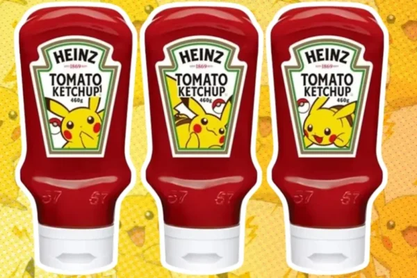 Pikachu invade as embalagens de ketchup Heinz no Japão