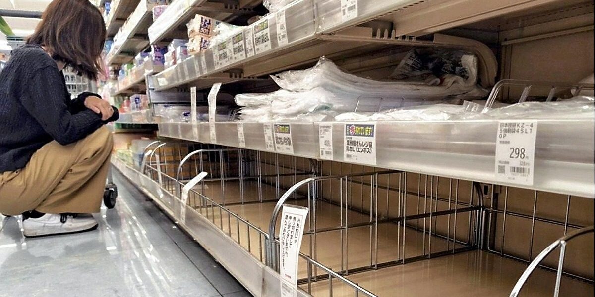 Japão Entra em Pânico com Falta de Sacolas de Lixo