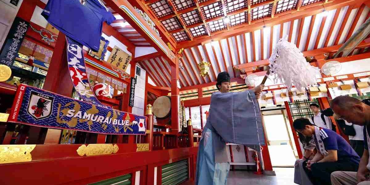 O Templo dos Pés em Osaka – Sorte para a Copa?